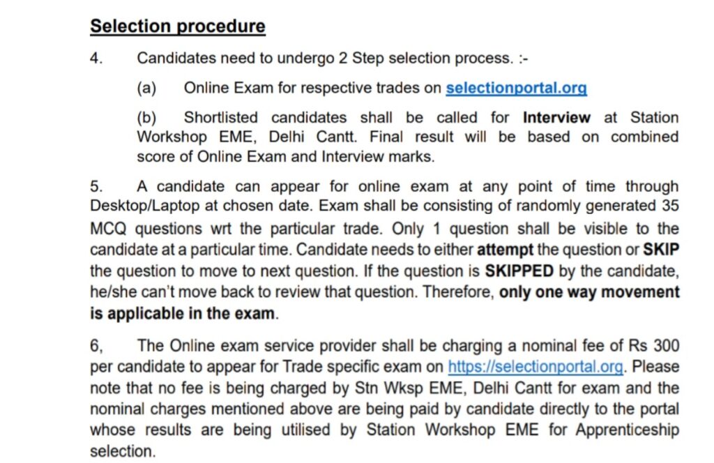 Army Apprentice Selection Process 
