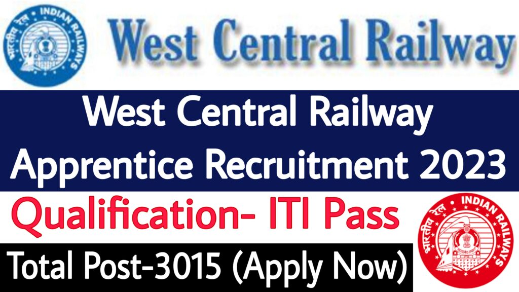 West Central Railway Apprentice Recruitment 2023