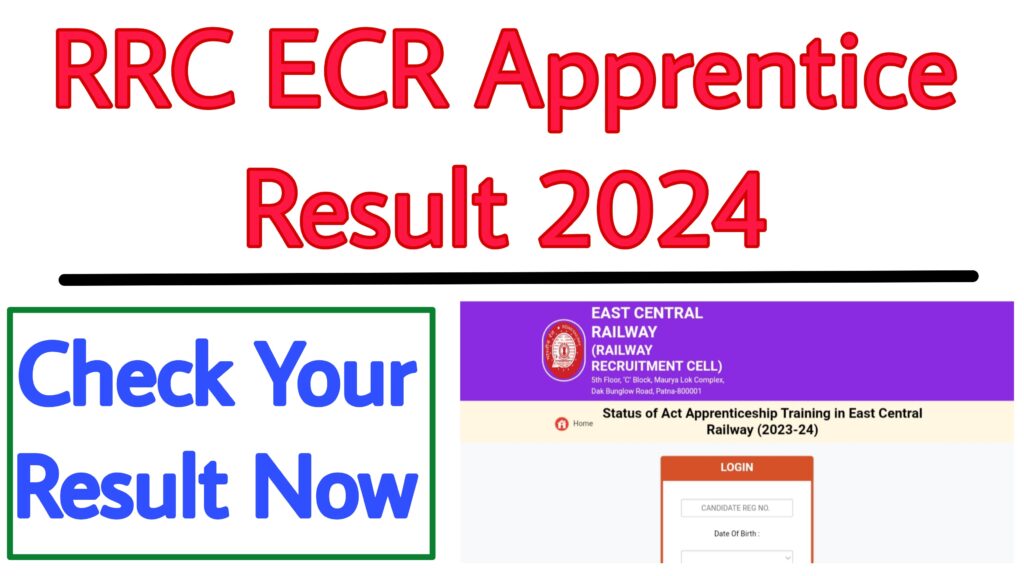 RRC ECR Apprentice Result 2024