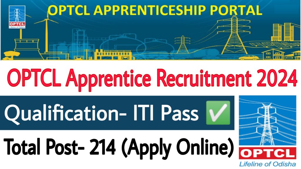 OPTCL Apprentice Recruitment 2024