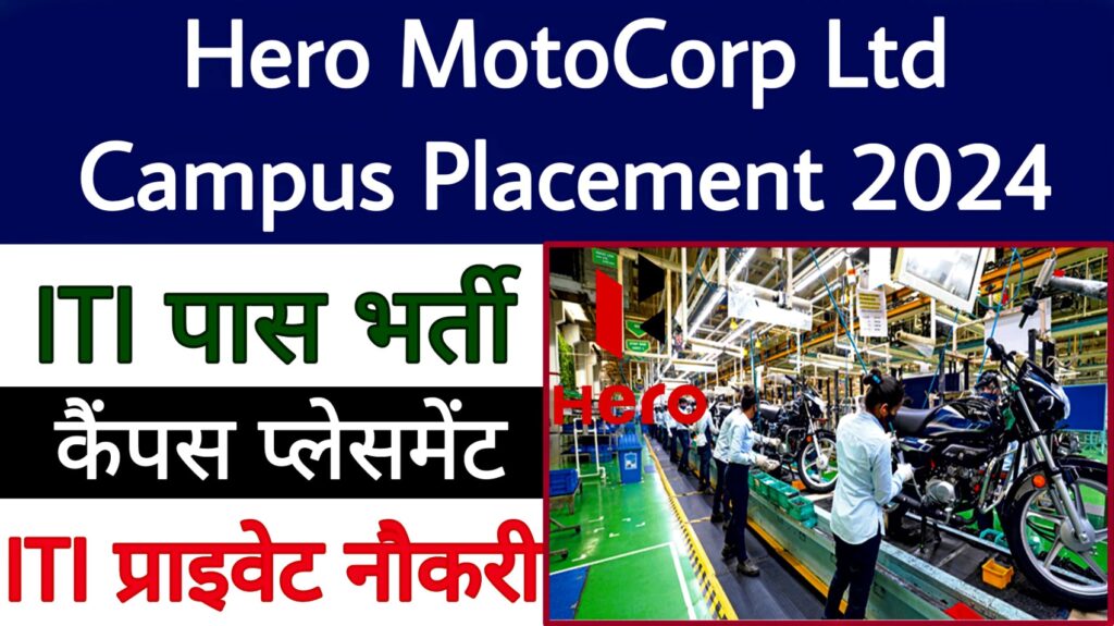 Hero MotoCorp Ltd Campus Placement 2024